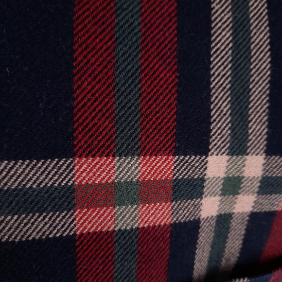 Eddie Bauer Heavy Flannel Plaid Shacket Men's Size Large Button Up Long Sleeve - Picture 4 of 10